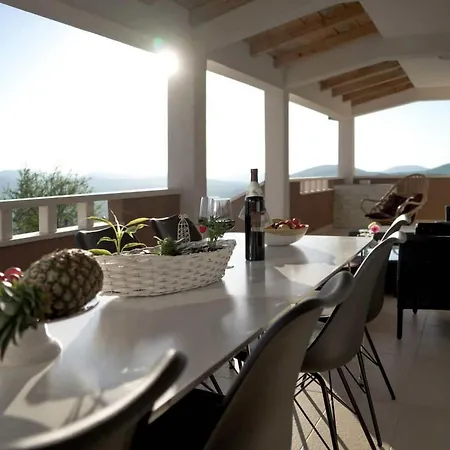 Peaceful Escape With Mountain Views, Heated Pool And Modern Amenities In Radosic Villa